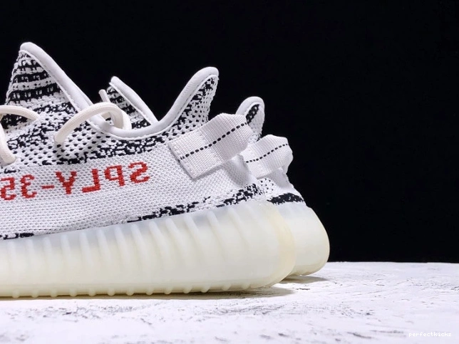 Boost Yeezy V2 White CP9654 350 Black Zebra Adidas 0814